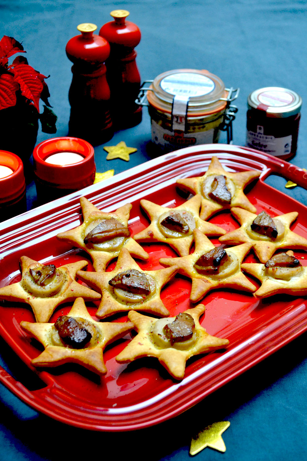 Etoiles Au Boudin Blanc Foie Gras Et Miel Envie D Ap Ro