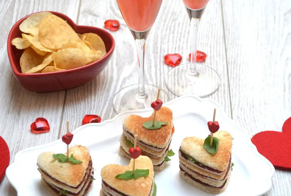 Coeur Sandwich pour la Saint Valentin